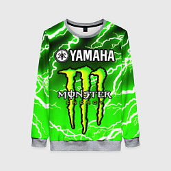 Свитшот женский YAMAHA X MONSTER SPORT, цвет: 3D-меланж