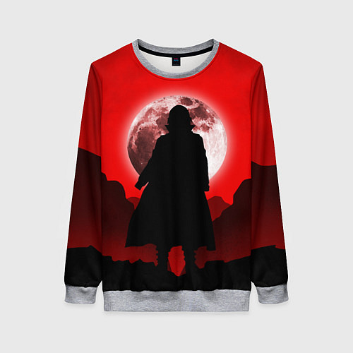 Женский свитшот МАЙКИ МАНДЗИРО САНО / 3D-Меланж – фото 1