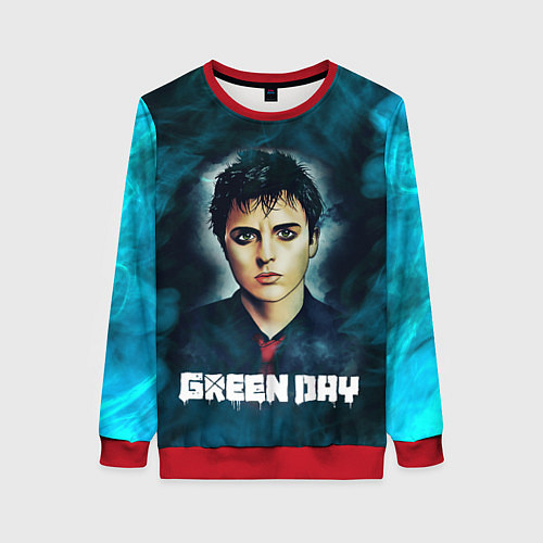 Женский свитшот Billie GreenDay ГринДай Z / 3D-Красный – фото 1