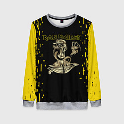 Свитшот женский IRON MAIDEN АЙРОН МЕЙДЕН Z, цвет: 3D-меланж