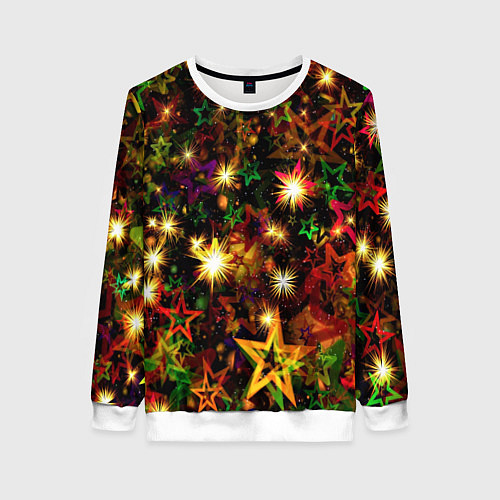 Женский свитшот Яркий день / 3D-Белый – фото 1