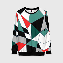Женский свитшот Абстрактный геометрический