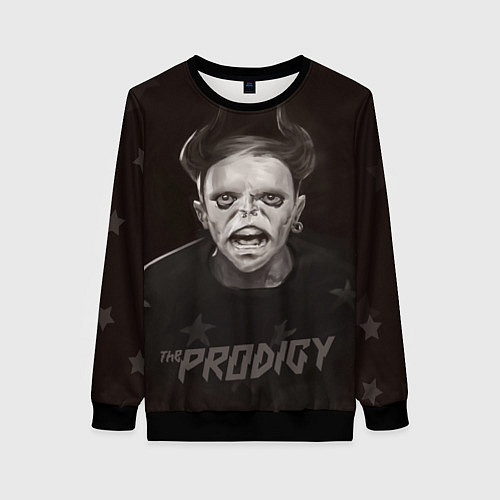 Женский свитшот Keith Flint THE PRODIGY Z / 3D-Черный – фото 1