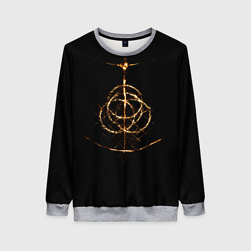 Женский свитшот Elden Ring / 3D-Меланж – фото 1