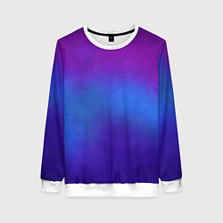 Свитшот женский Leather gradient, цвет: 3D-белый