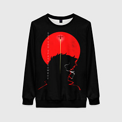 Свитшот женский Ковбой Бибоп, цвет: 3D-черный