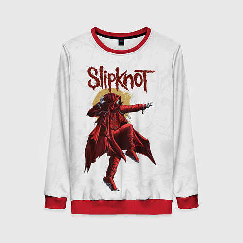 Женский свитшот SLIPKNOT СЛИПКНОТ Z / 3D-Красный – фото 1