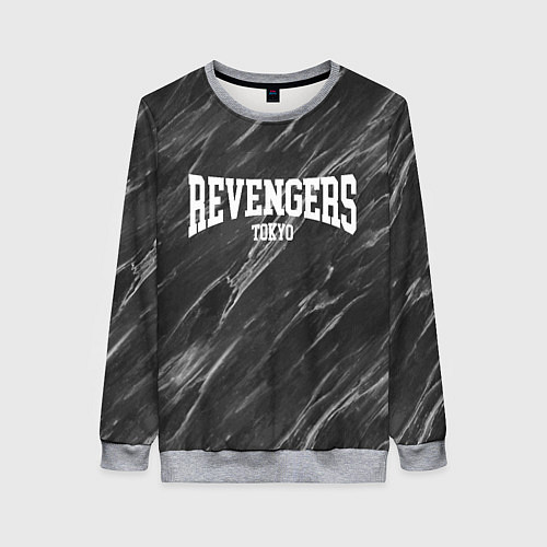 Женский свитшот REVENGERS TOKYO / 3D-Меланж – фото 1