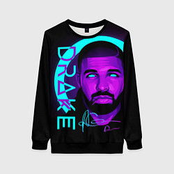 Свитшот женский Drake, цвет: 3D-черный