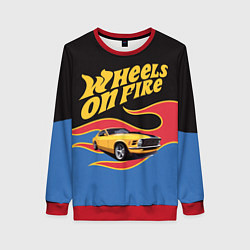 Женский свитшот Hot Wheels Хот Вилс
