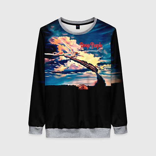 Женский свитшот Deep Purple - Stormbringer / 3D-Меланж – фото 1