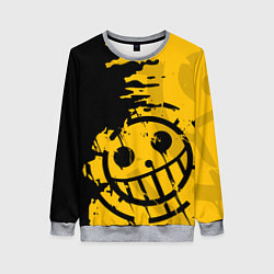 Свитшот женский ONE PIECE PIRATES ПИРАТЫ, цвет: 3D-меланж