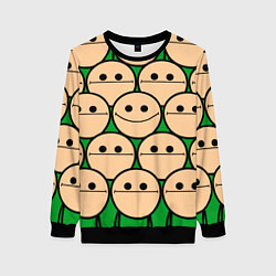 Женский свитшот Cyanide & Happiness Face Sure