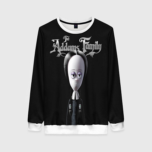 Женский свитшот Семейка Аддамс Addams Family / 3D-Белый – фото 1