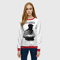Свитшот женский Thomas Shelby Peaky Blinders, цвет: 3D-красный — фото 2