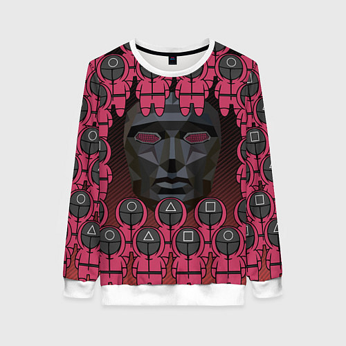 Женский свитшот ВЕДУЩИЙ С ОХРАННОЙ GUARDS / 3D-Белый – фото 1