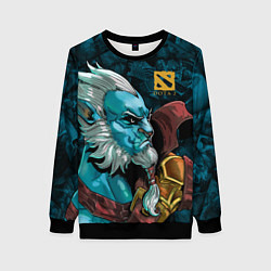 Свитшот женский Фантом Лансер, DOTA 2, цвет: 3D-черный