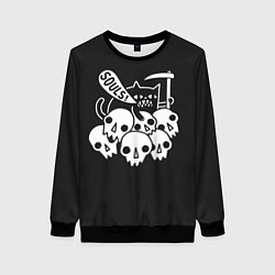 Женский свитшот Кот - Жнец