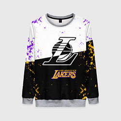 Свитшот женский Коби Брайант Los Angeles Lakers,, цвет: 3D-меланж