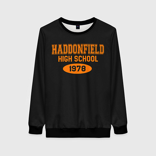 Женский свитшот Haddonfield High School 1978 / 3D-Черный – фото 1