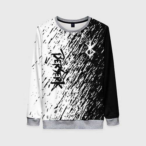 Женский свитшот Anime Berserk / 3D-Меланж – фото 1