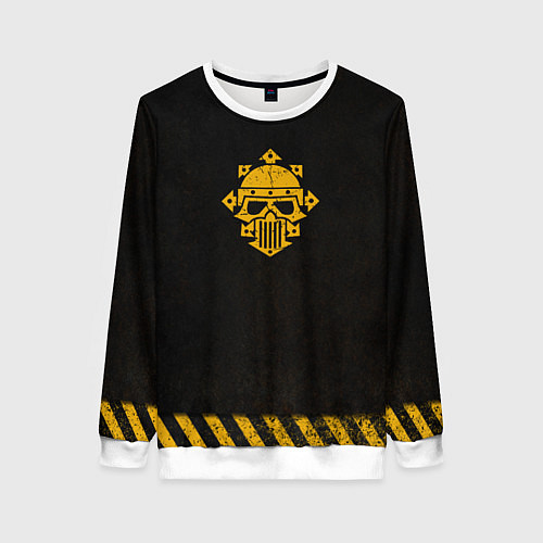 Женский свитшот Железные Воины после Ереси цвет легиона / 3D-Белый – фото 1