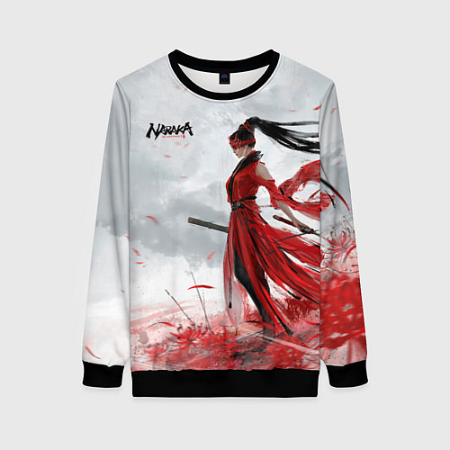 Женский свитшот Naraka BP / 3D-Черный – фото 1