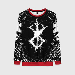 Женский свитшот БЕРСЕРК БЕЛОЕ КЛЕЙМО