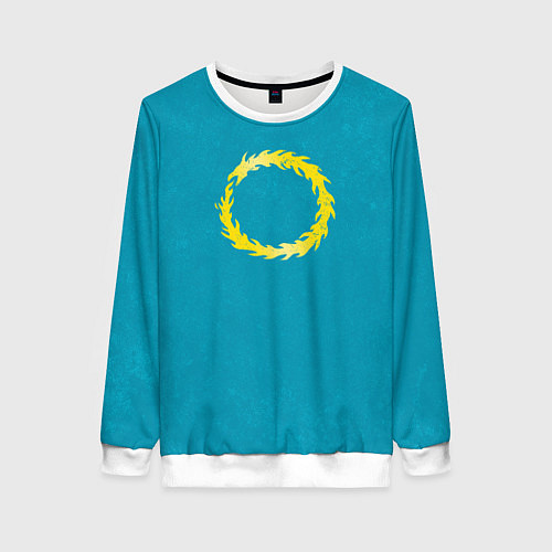 Женский свитшот Тысяча сынов после Ереси цвет легиона / 3D-Белый – фото 1