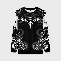 Свитшот женский WALHALLA TEAM TOKYO REVENGERS DRAGON TATTOO, цвет: 3D-черный