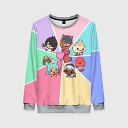 Женский свитшот TOCA BOCA WORLD HEROES ТОКА БОКА