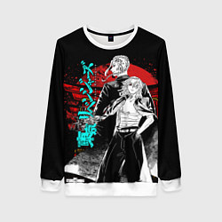 Свитшот женский МАЙКИ ТОЙКИЙСКИЕ МСТИТЕЛИ НЕОН ЛОГО, цвет: 3D-белый