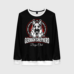 Женский свитшот Немецкая Овчарка German Shepherd -1