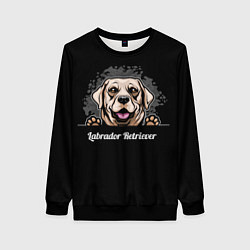 Женский свитшот Лабрадор-Ретривер Labrador Retriever