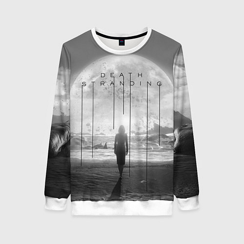Женский свитшот DEATH STRANDING PRESIDENT USA / 3D-Белый – фото 1