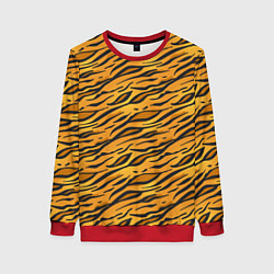 Женский свитшот Тигровый Окрас Tiger