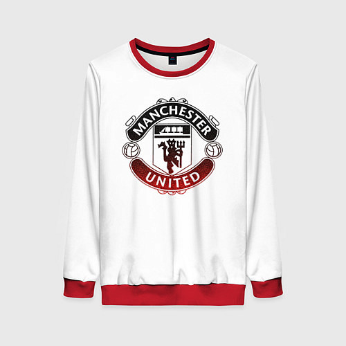 Женский свитшот Манчестер Юнайтед - гордость и слава / 3D-Красный – фото 1