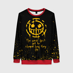 Женский свитшот ONE PIECE ПИРАТЫ БРЫЗГИ КРАСОК