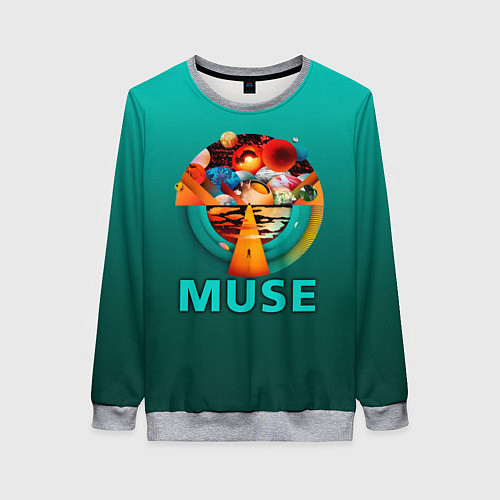 Женский свитшот The Resistance - Muse / 3D-Меланж – фото 1