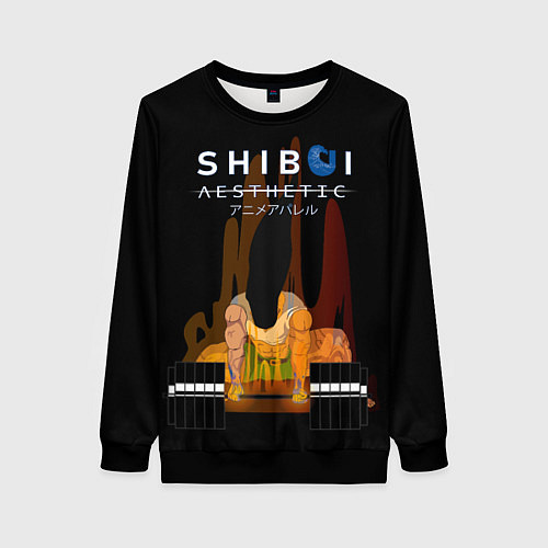 Женский свитшот Гон Фрикс со штангой / 3D-Черный – фото 1