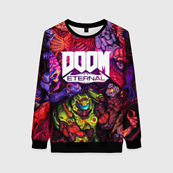 Женский свитшот DOOM ETERNAL ПАЛАЧ РОКА DOOM SLAYER