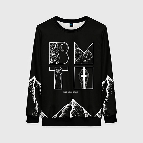 Женский свитшот Thats the spirit BMTH / 3D-Черный – фото 1