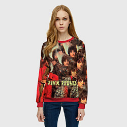 Свитшот женский The Piper at the Gates of Dawn - Pink Floyd, цвет: 3D-красный — фото 2