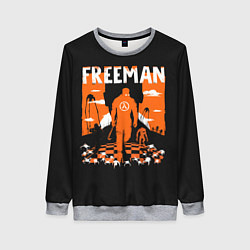 Свитшот женский Walkin Freeman, цвет: 3D-меланж