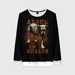 Женский свитшот Alice in chains Dog