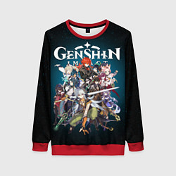 Женский свитшот GENSHIN IMPACT HEROES SPACE