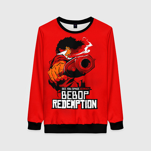 Женский свитшот See you space cowboy BEBOP REDEMPTION / 3D-Черный – фото 1