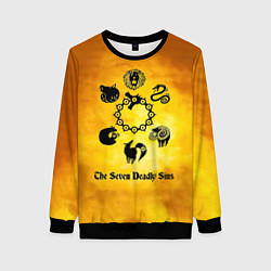Женский свитшот Все 7 смертных грехов