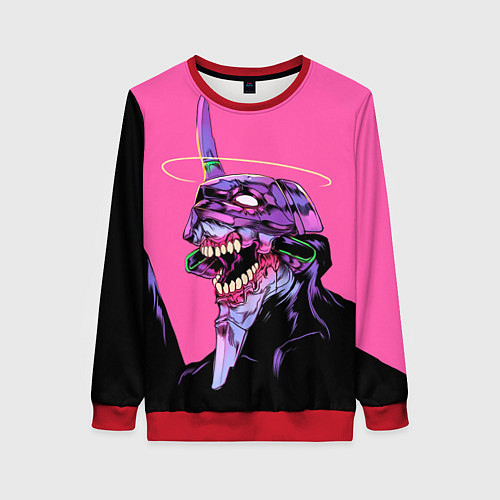 Женский свитшот Ева Берсерк / 3D-Красный – фото 1