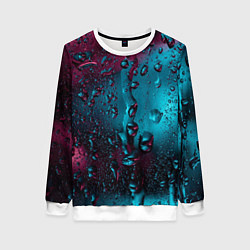 Женский свитшот Ностальгия фиолетового дождя